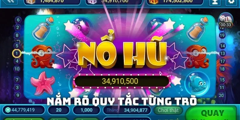 Người chơi cần nắm rõ luật và quy tắc của mỗi trò nổ hũ Người chơi cần nắm rõ luật và quy tắc của mỗi trò nổ hũ