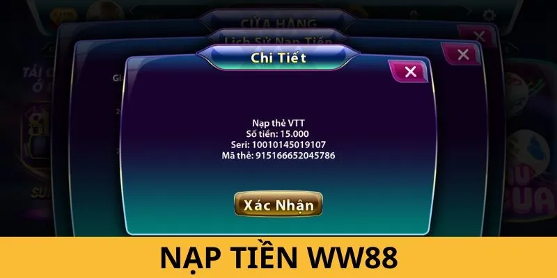 Một số thắc mắc khi tiến hành nạp vốn tại WW88 Một số thắc mắc khi tiến hành nạp vốn tại WW88