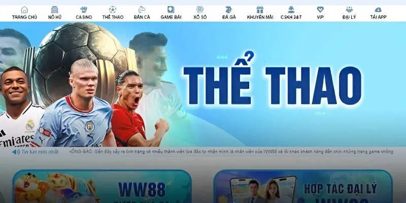 Trải nghiệm sòng bạc kết hợp thể thao khi tải app WW88 Trải nghiệm sòng bạc kết hợp thể thao khi tải app WW88